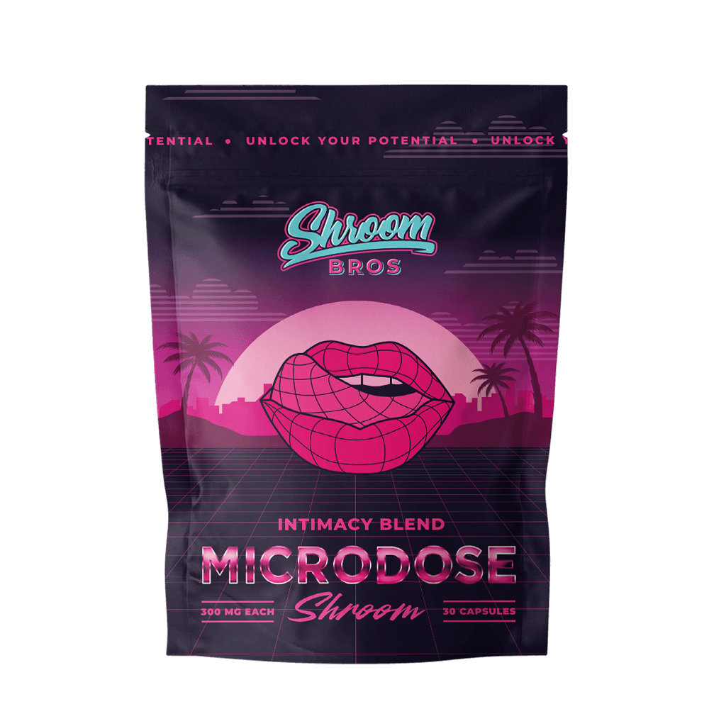 Microdose Shroom Capsules – Intimacy Blend Shroom Capsules Intimacy Blend